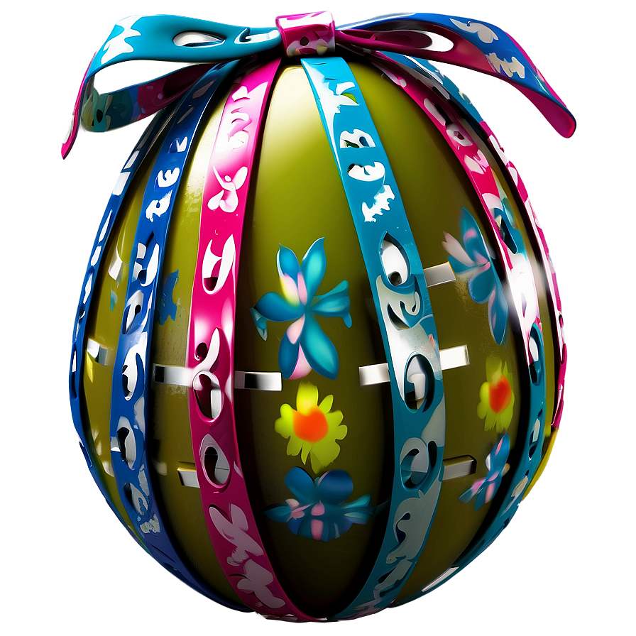 Easter Egg In Basket Png Ela68 PNG Image