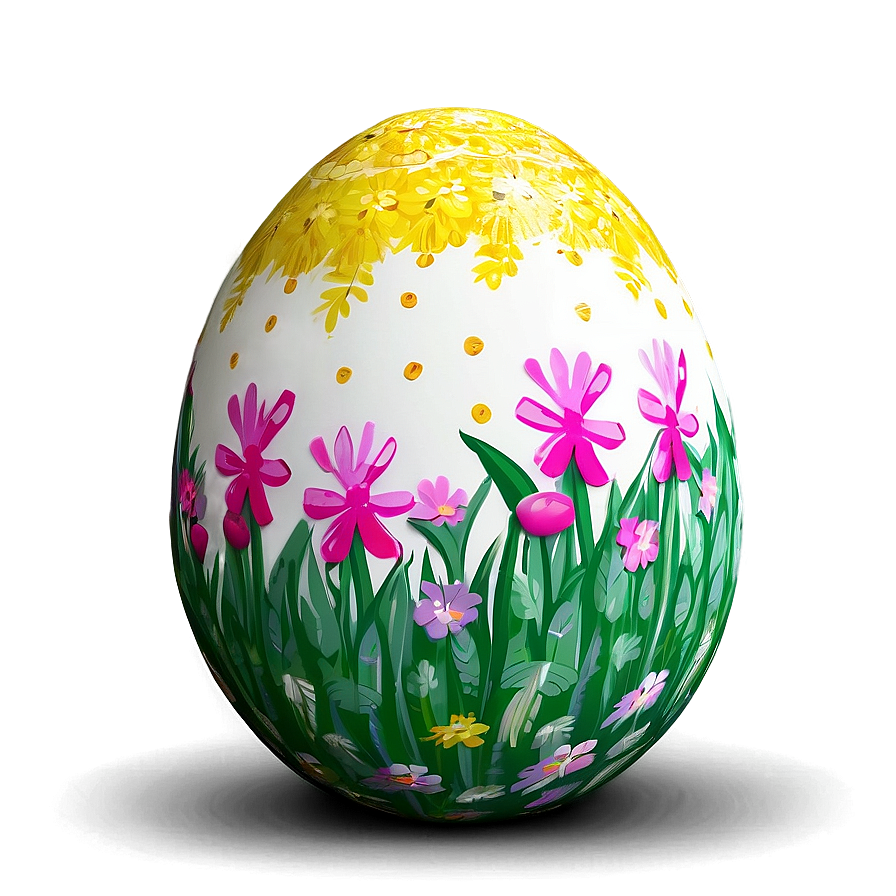 Easter Egg In Field Png 05252024 PNG Image