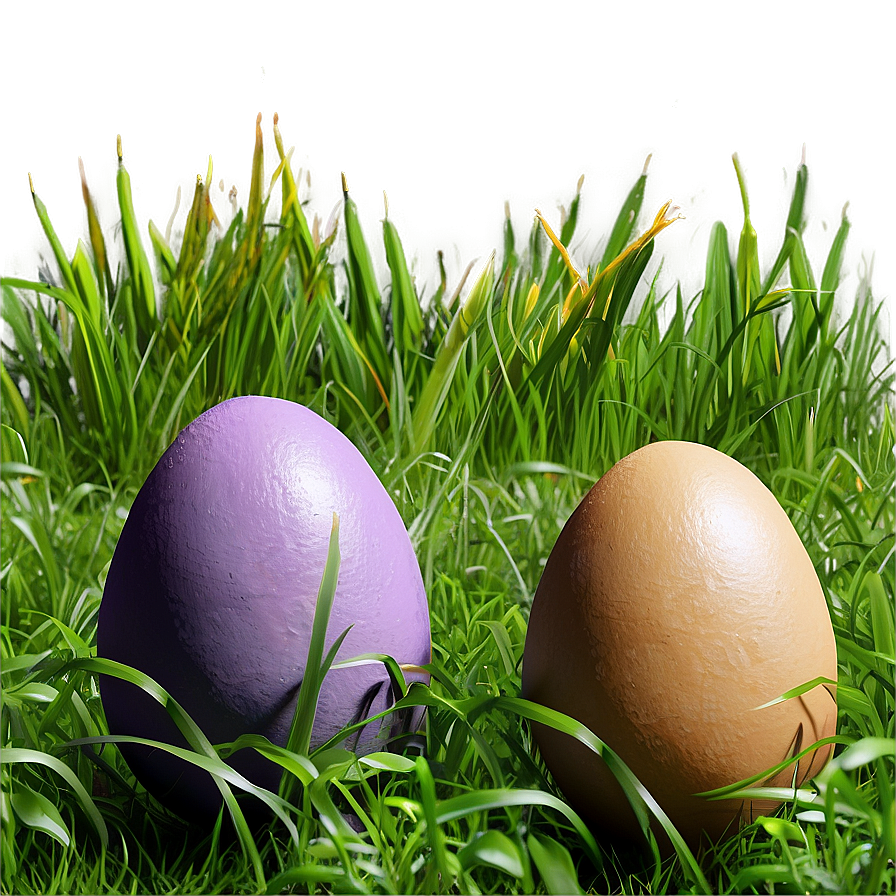 Easter Egg In Grass Png Fsw PNG Image