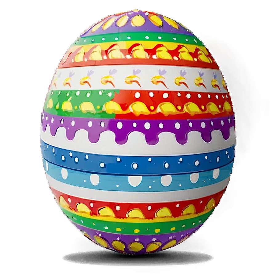 Easter Egg Rainbow Png Tdi PNG Image