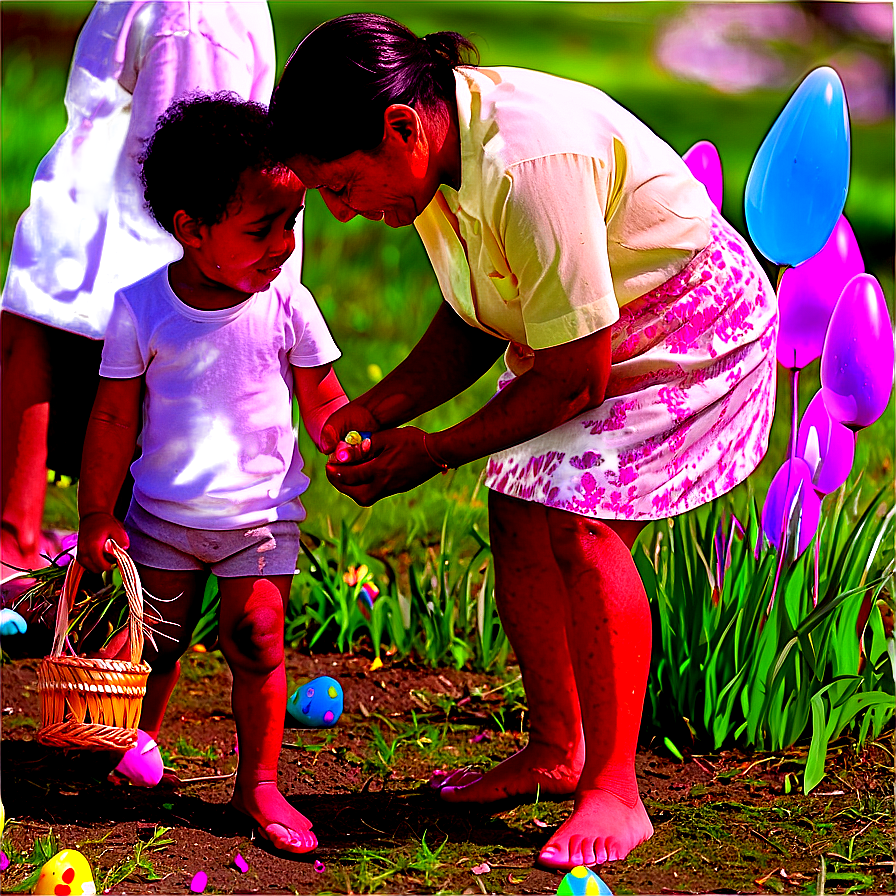 Easter Family Gathering Png 55 PNG Image