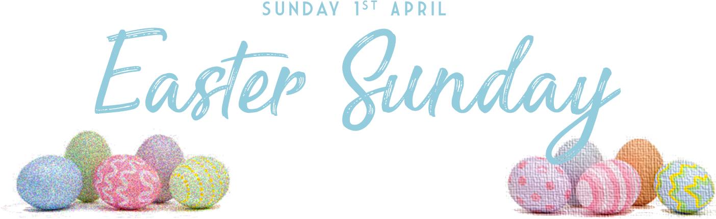 Easter Sunday Celebration Graphic PNG Image