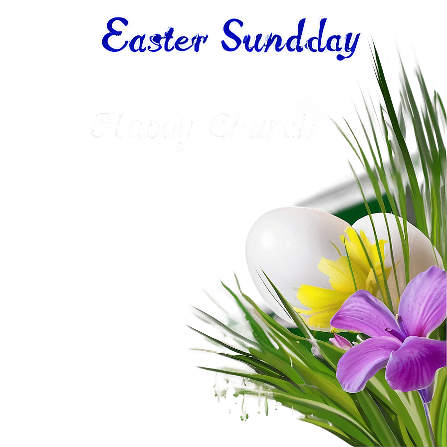 Easter Sunday Church Png 05212024 PNG Image