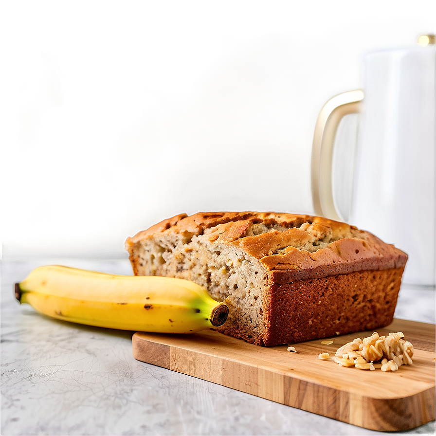 Easy Banana Bread Recipe Png 47 PNG Image