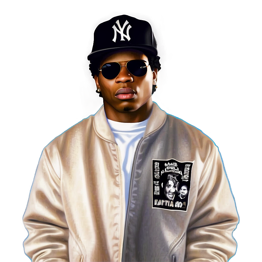 Eazy E Portrait Png Isn PNG Image