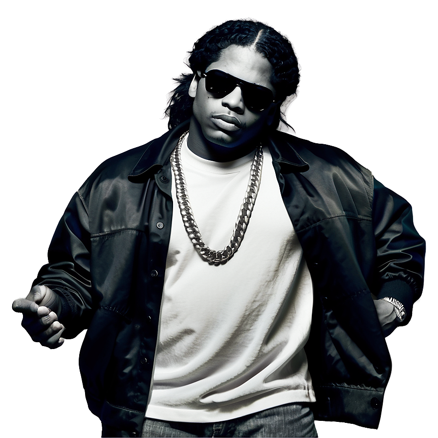 Eazy E Vintage Style Png Fmb PNG Image