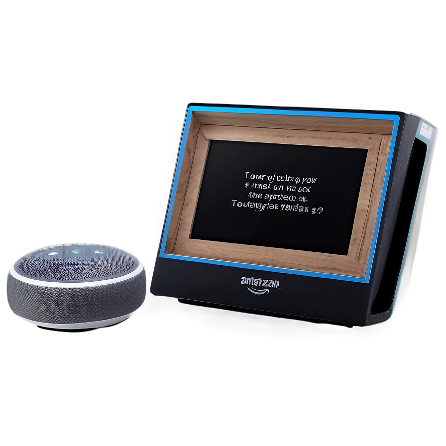 Echo Show Display Speaker Png 2 PNG Image