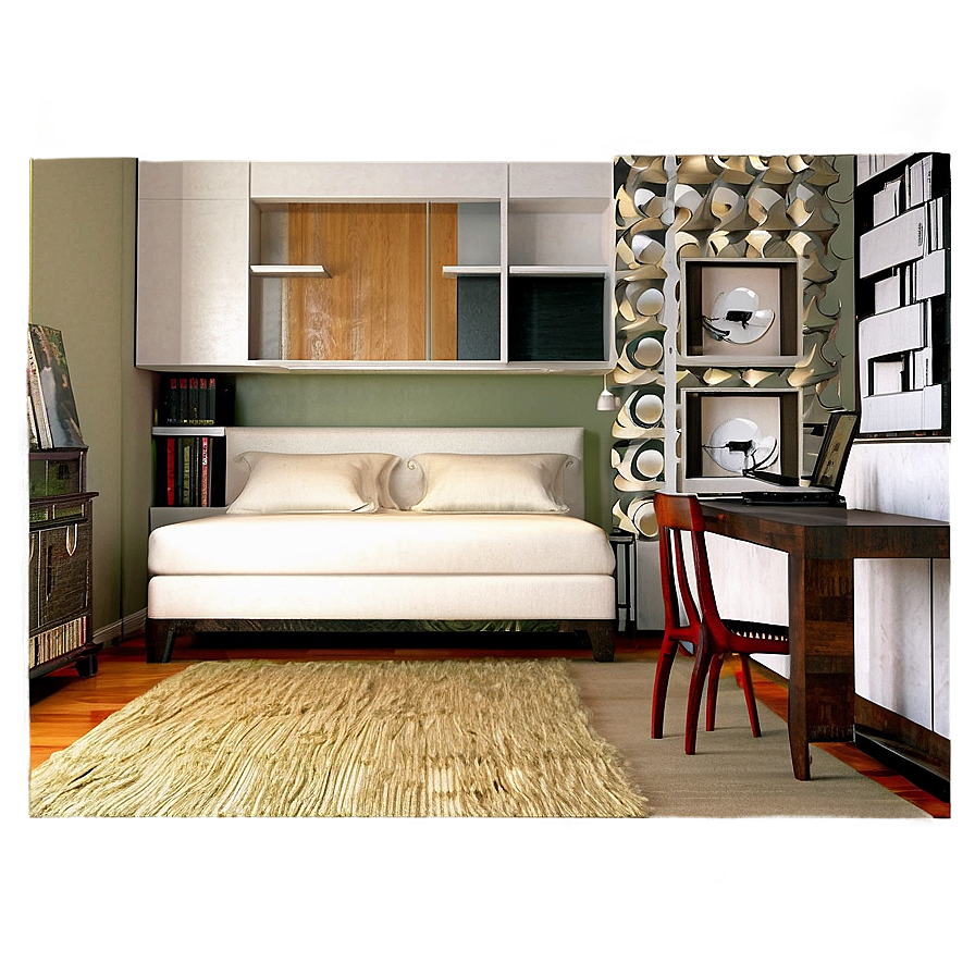 Eclectic Room Design Png 06122024 PNG Image