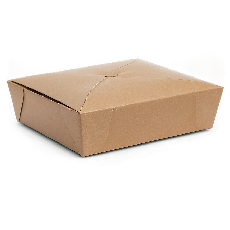 Eco Cardboard Takeaway Box Png Sgl PNG Image