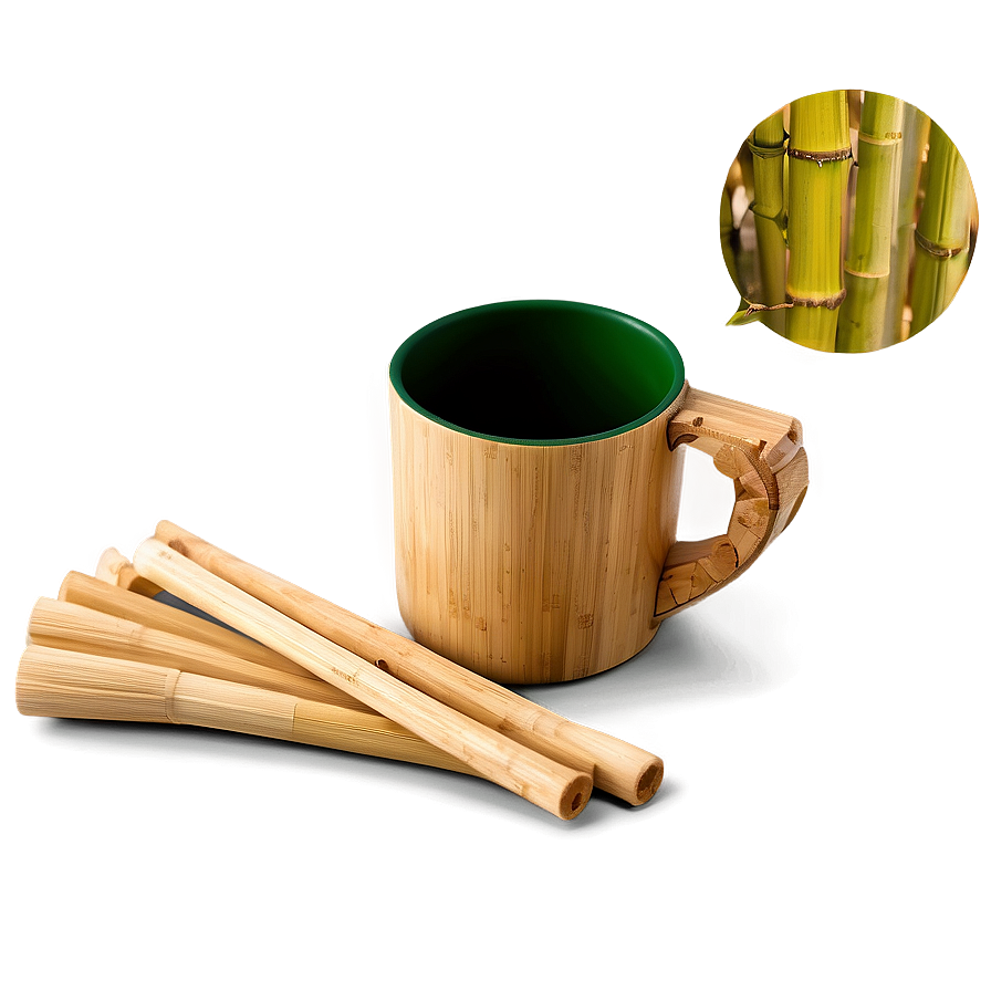 Eco-friendly Bamboo Mug Png 23 PNG Image