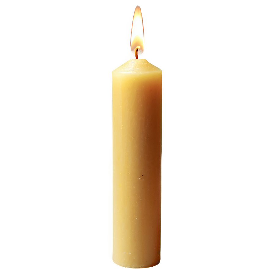 Eco-friendly Beeswax Candle Png 11 PNG Image