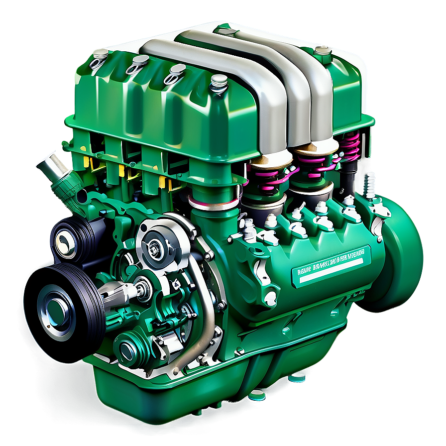 Eco-friendly Car Engine Technology Png 11 PNG Image