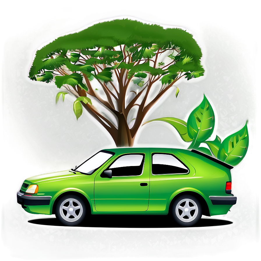 Eco-friendly Car Vector Png 06202024 PNG Image