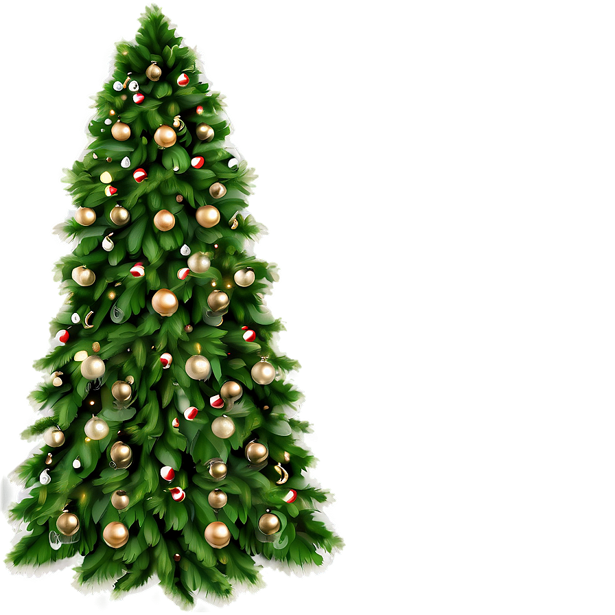 Eco-friendly Christmas Tree Png Cmb PNG Image