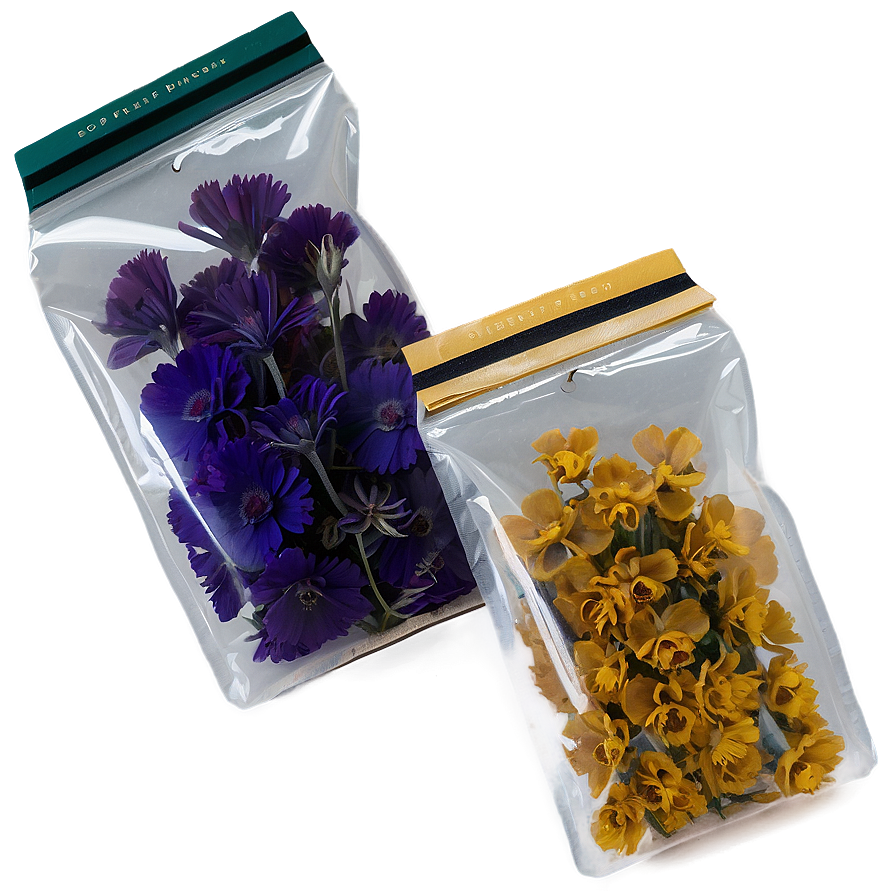 Eco-friendly Dried Flower Packaging Png Mop PNG Image