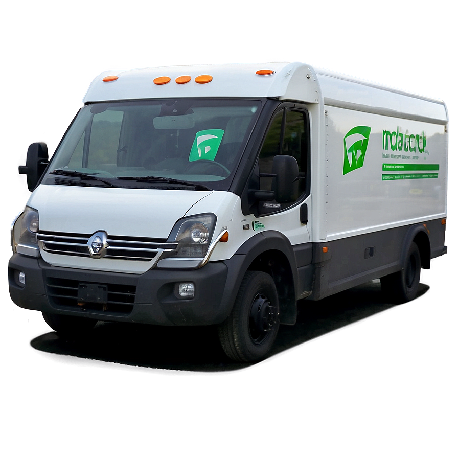 Eco-friendly Electric Mail Truck Png Hxi PNG Image