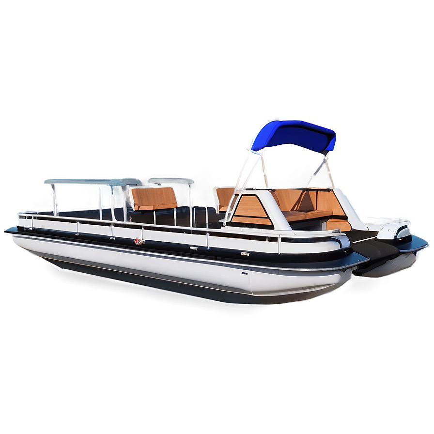 Eco-friendly Electric Pontoon Png 06282024 PNG Image