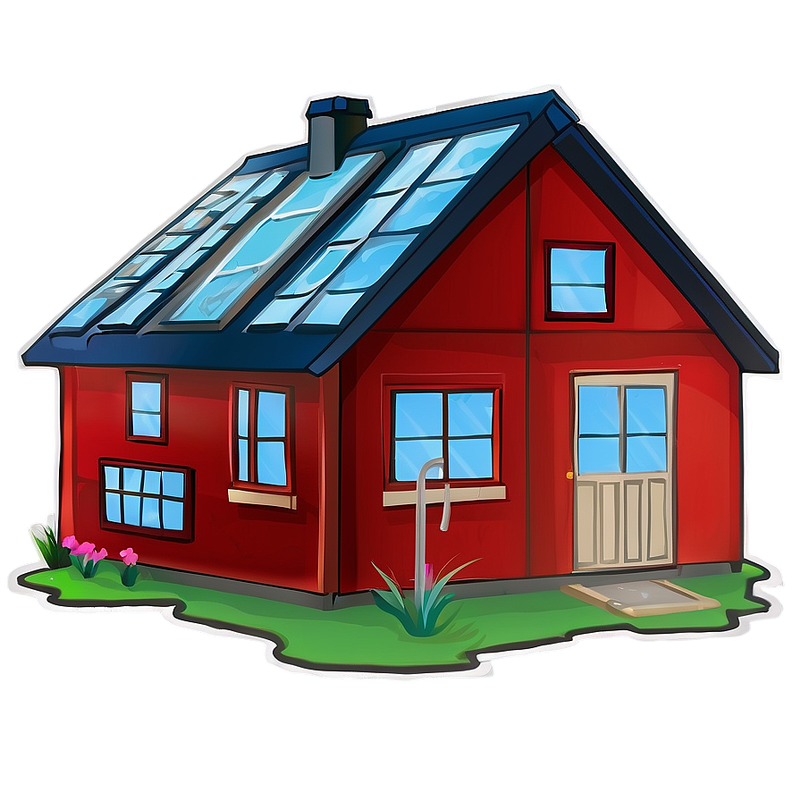 Eco-friendly House Clipart Png Yar98 PNG Image