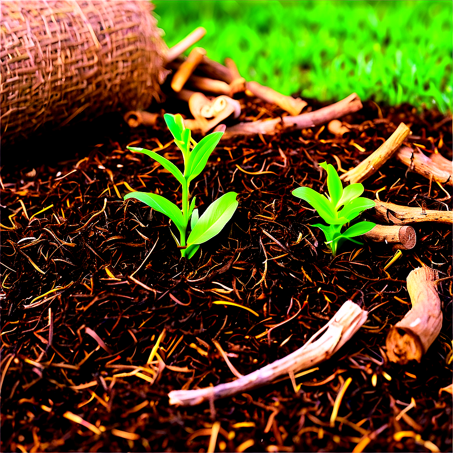 Eco-friendly Mulch Mix Png Swa41 PNG Image