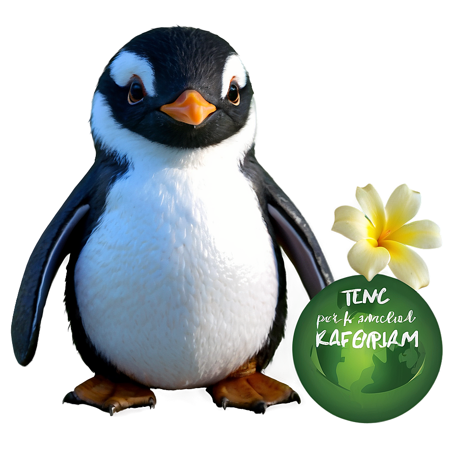 Eco-friendly Penguins Png Bts PNG Image