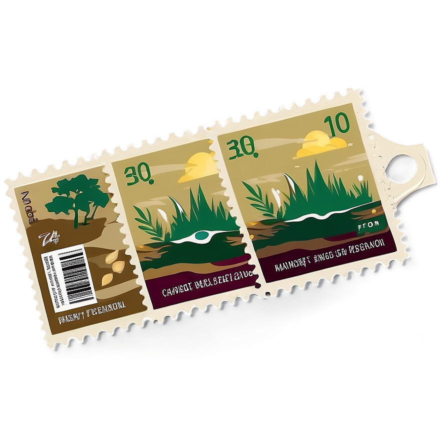 Eco-friendly Postage Stamp Png Sjv PNG Image