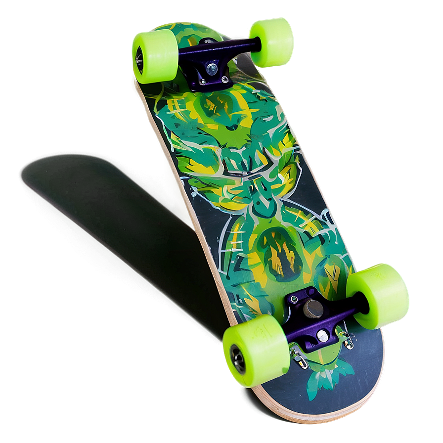 Eco-friendly Skateboard Png 05212024 PNG Image