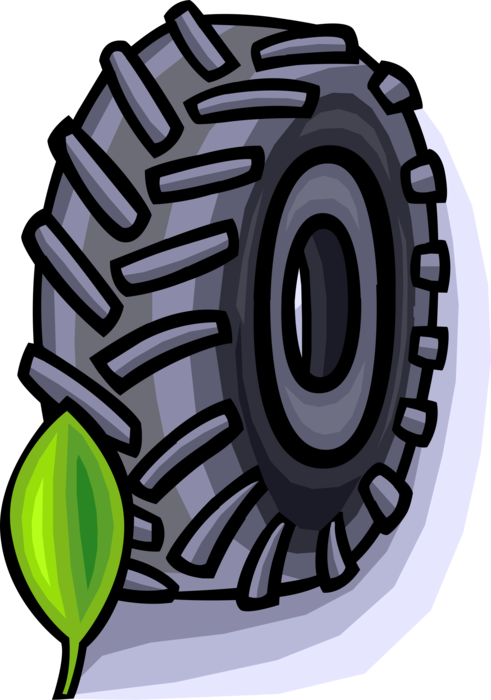 Eco Friendly Tire Clipart PNG Image