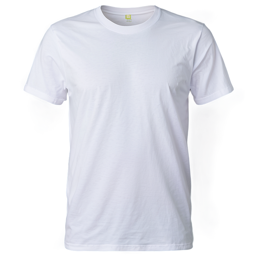 Eco-friendly White Tee Png 7 PNG Image