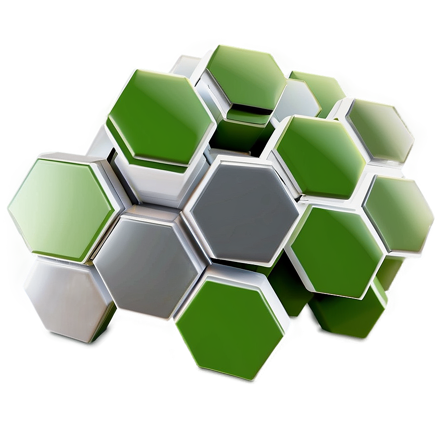 Eco Green Hexagon Png 05062024 PNG Image