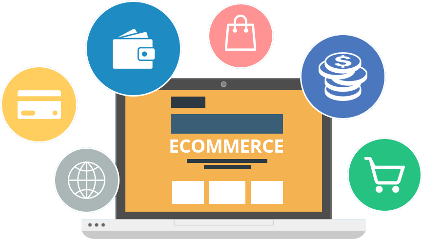 Ecommerce Elements Infographic PNG Image