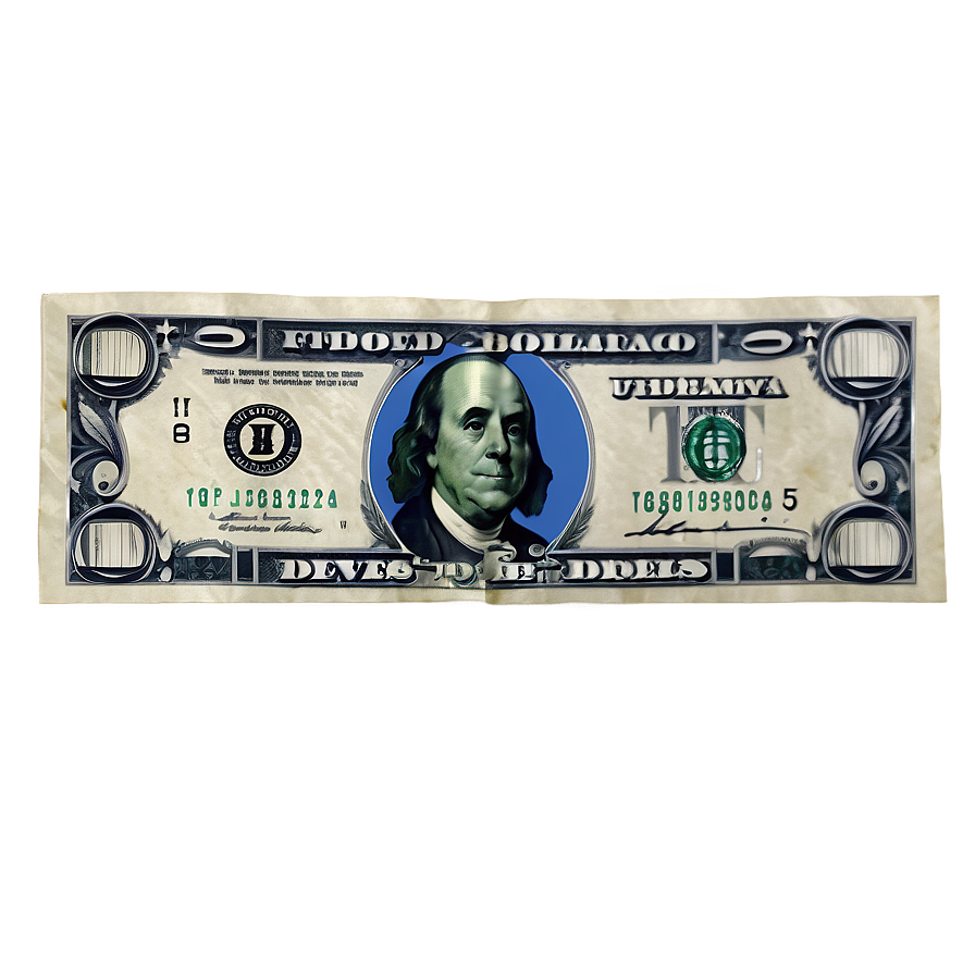 Economical Dollar Bill Representation Png 87 PNG Image