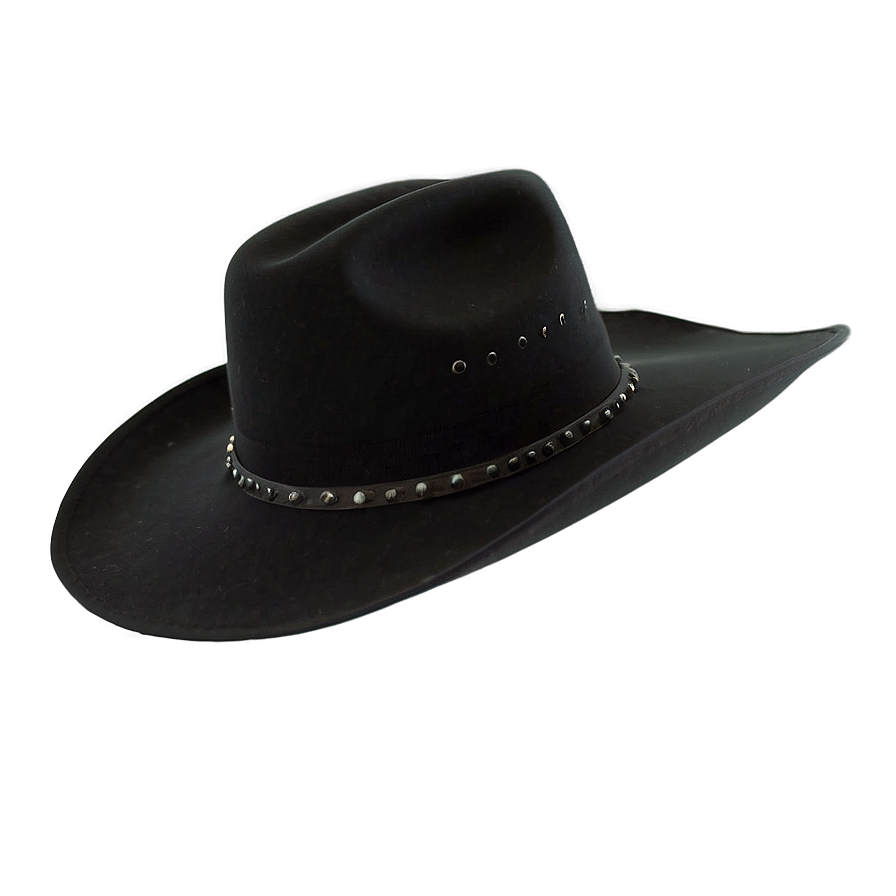 Edgy Black Cowboy Hat Png 06212024 PNG Image