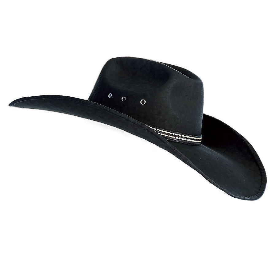 Edgy Black Cowboy Hat Png 40 PNG Image