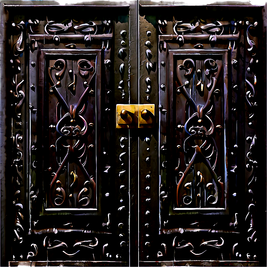 Edgy Iron Door Png Kbg PNG Image