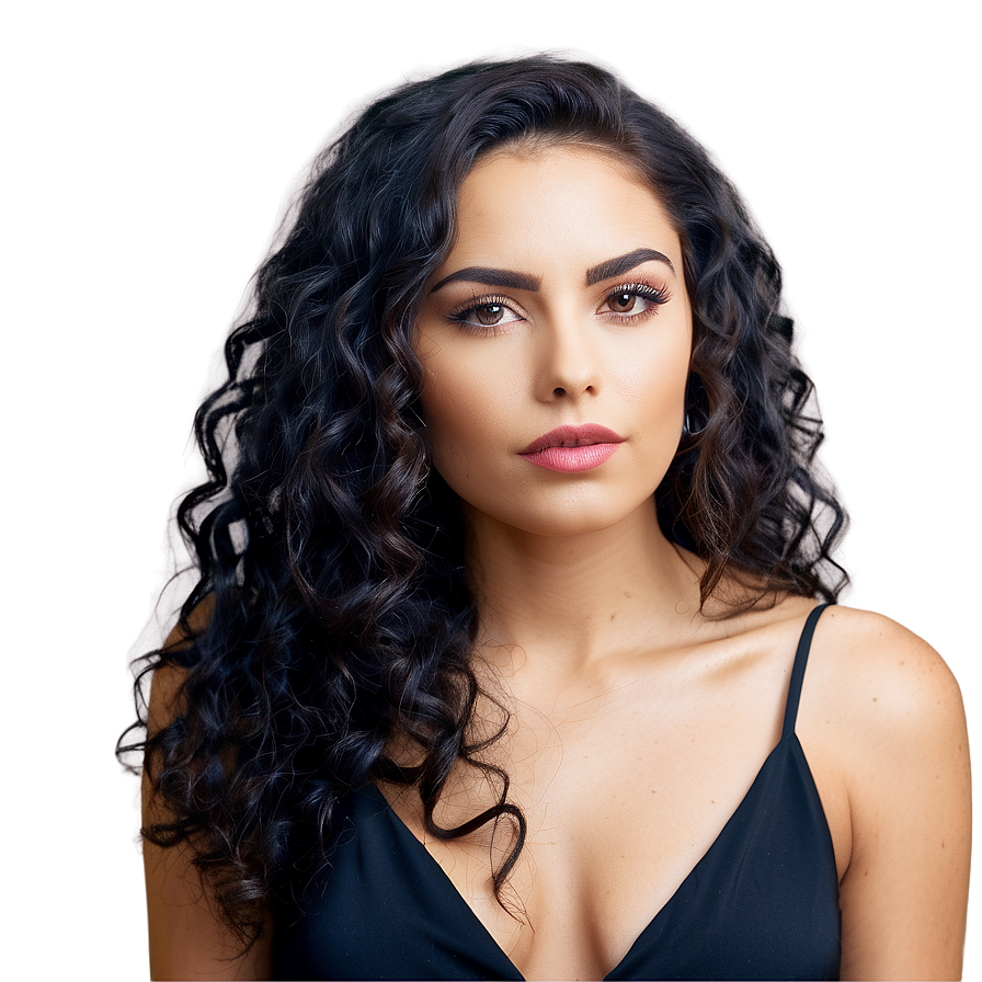 Edgy Perm Hair For Bold Look Png Lmj56 PNG Image