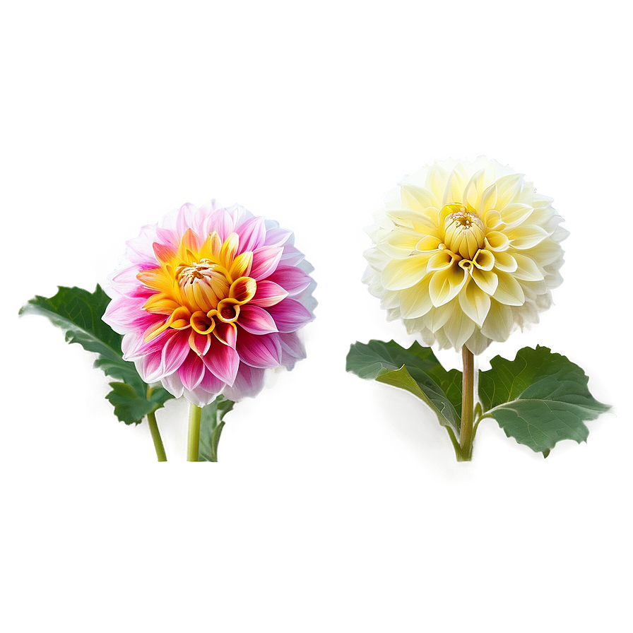 Edible Dahlia Varieties Png Hwl PNG Image