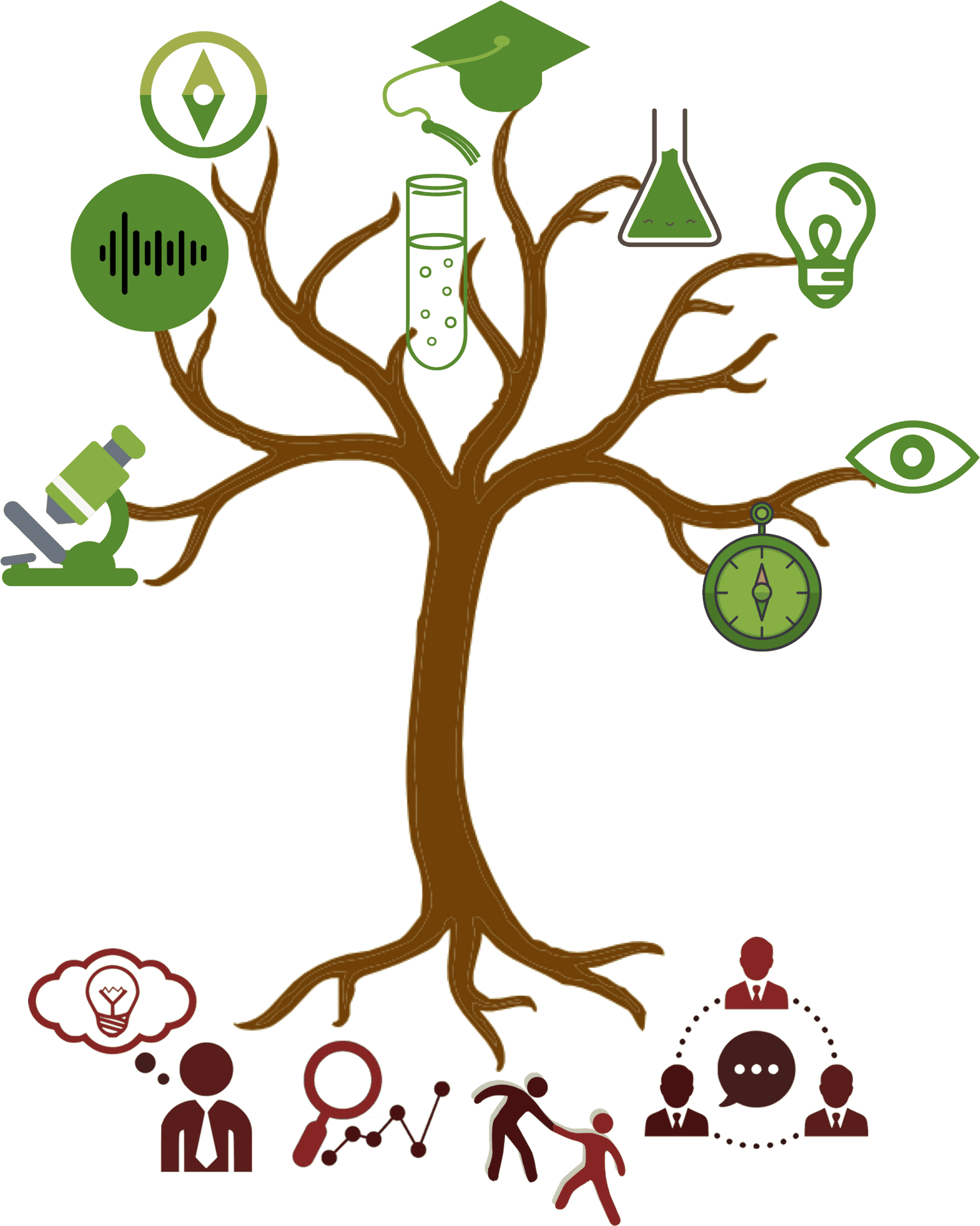 Educational Concepts Tree PNG Image