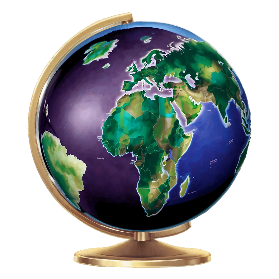 Educational Globe Diagram Png 05042024 PNG Image