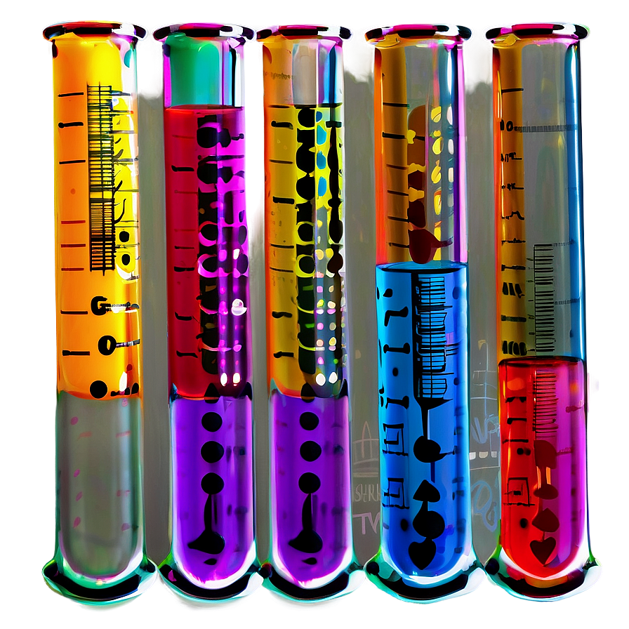 Educational Test Tubes Png Wro PNG Image