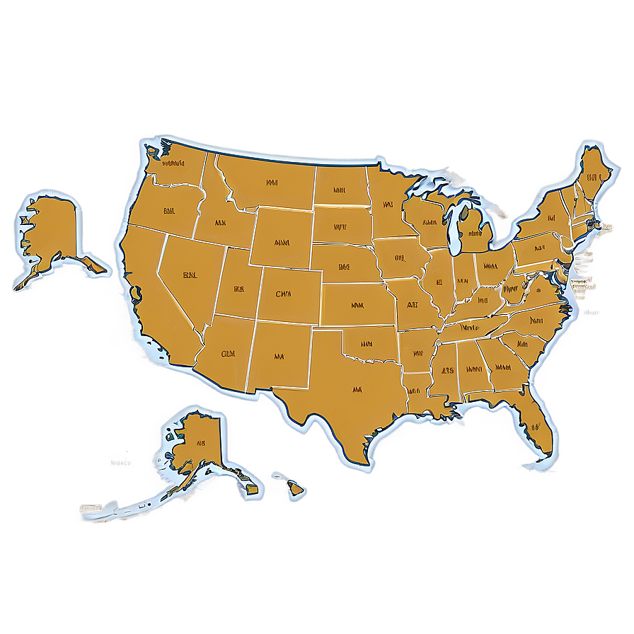 Educational Usa Map Png Xdl PNG Image