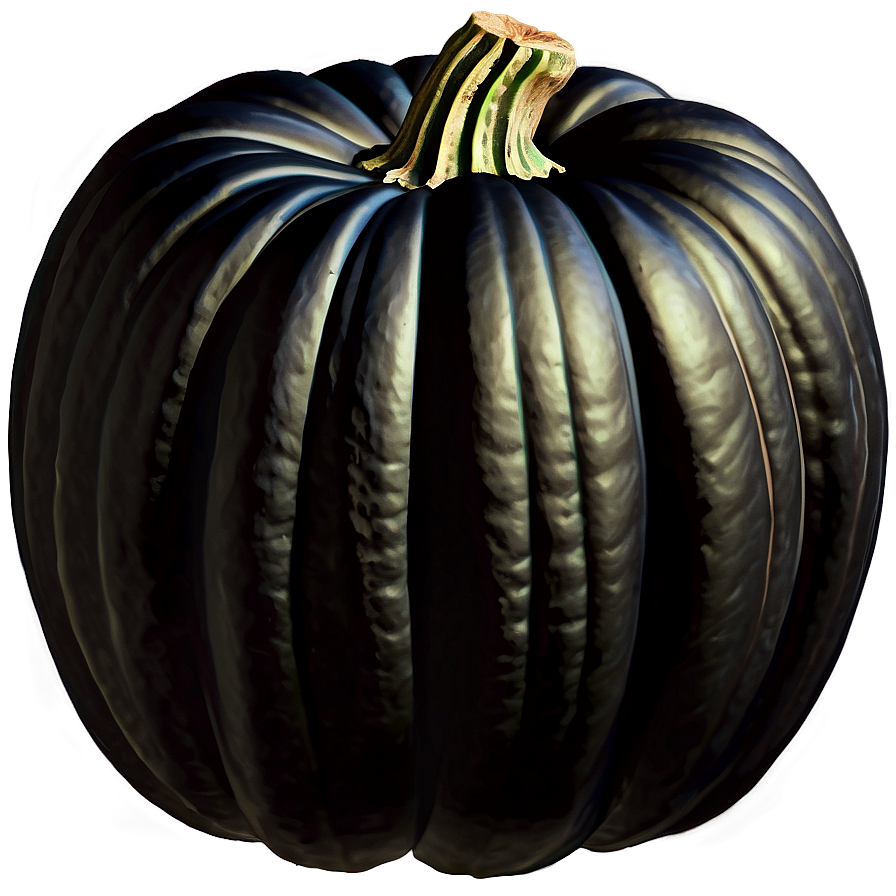 Eerie Black Pumpkin Png 06282024 PNG Image