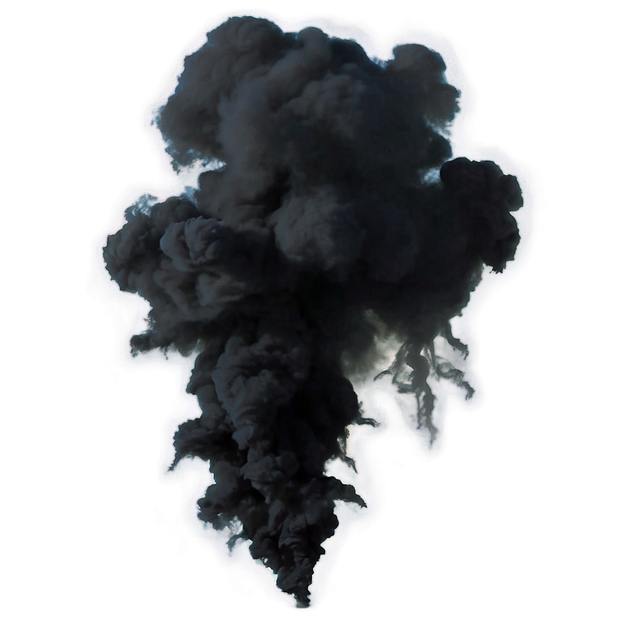 Eerie Black Smoke Png Olj65 PNG Image