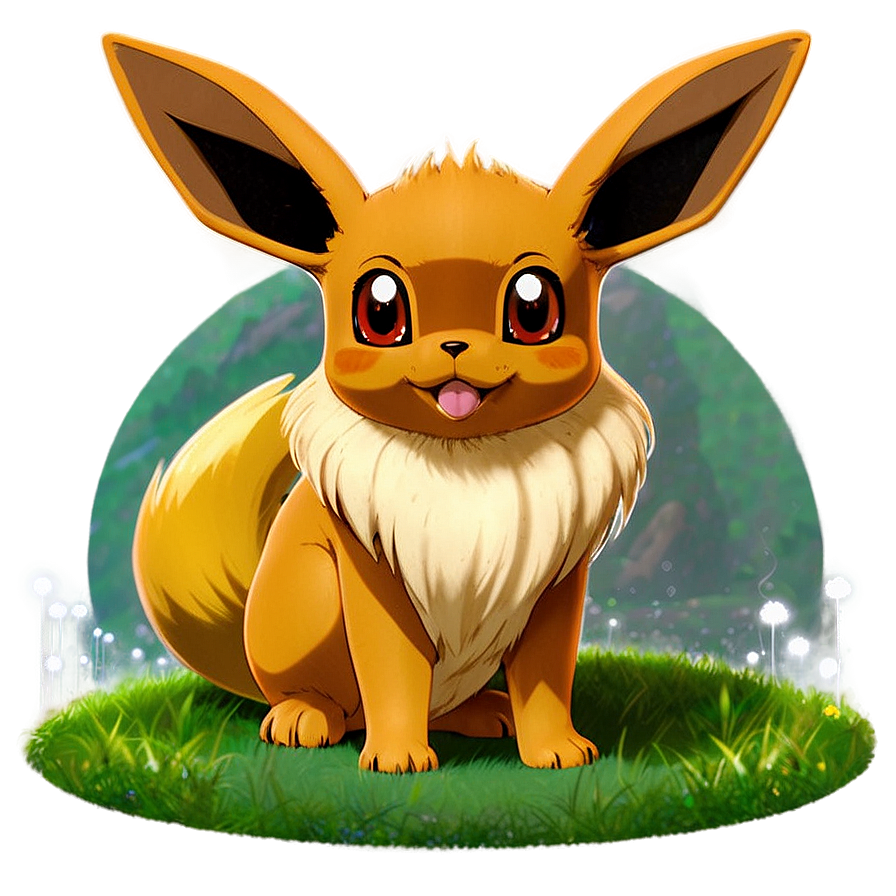 Eevee Evolution Chart Png Mlp33 PNG Image