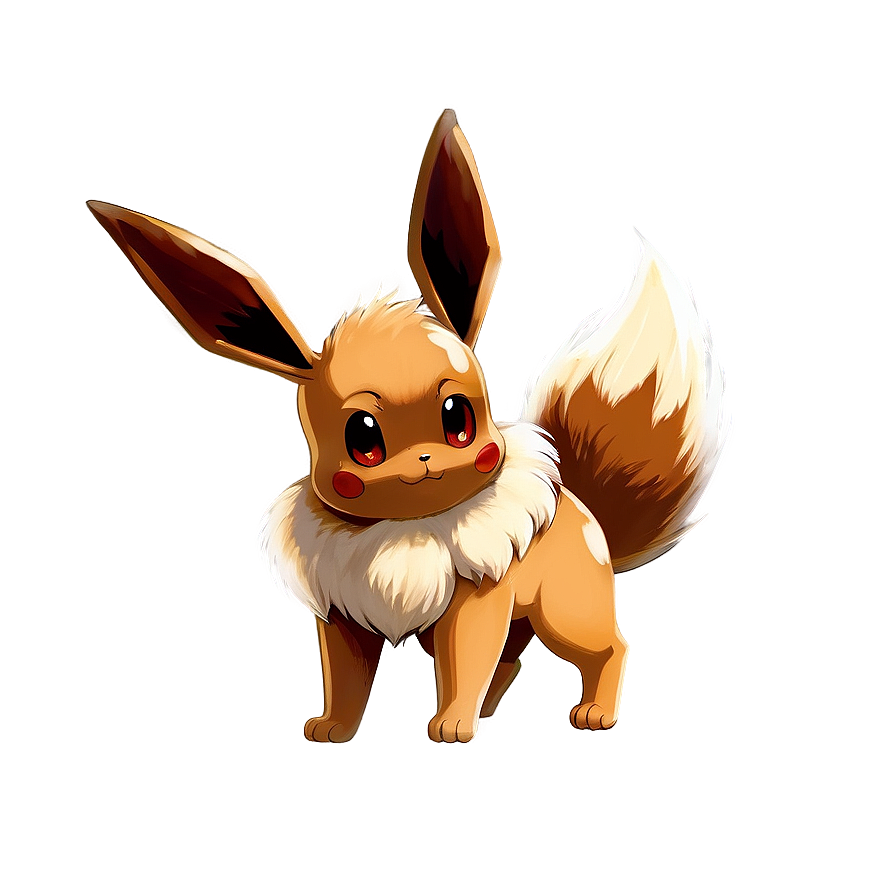 Eevee Evolution Fan Art Png Foc PNG Image