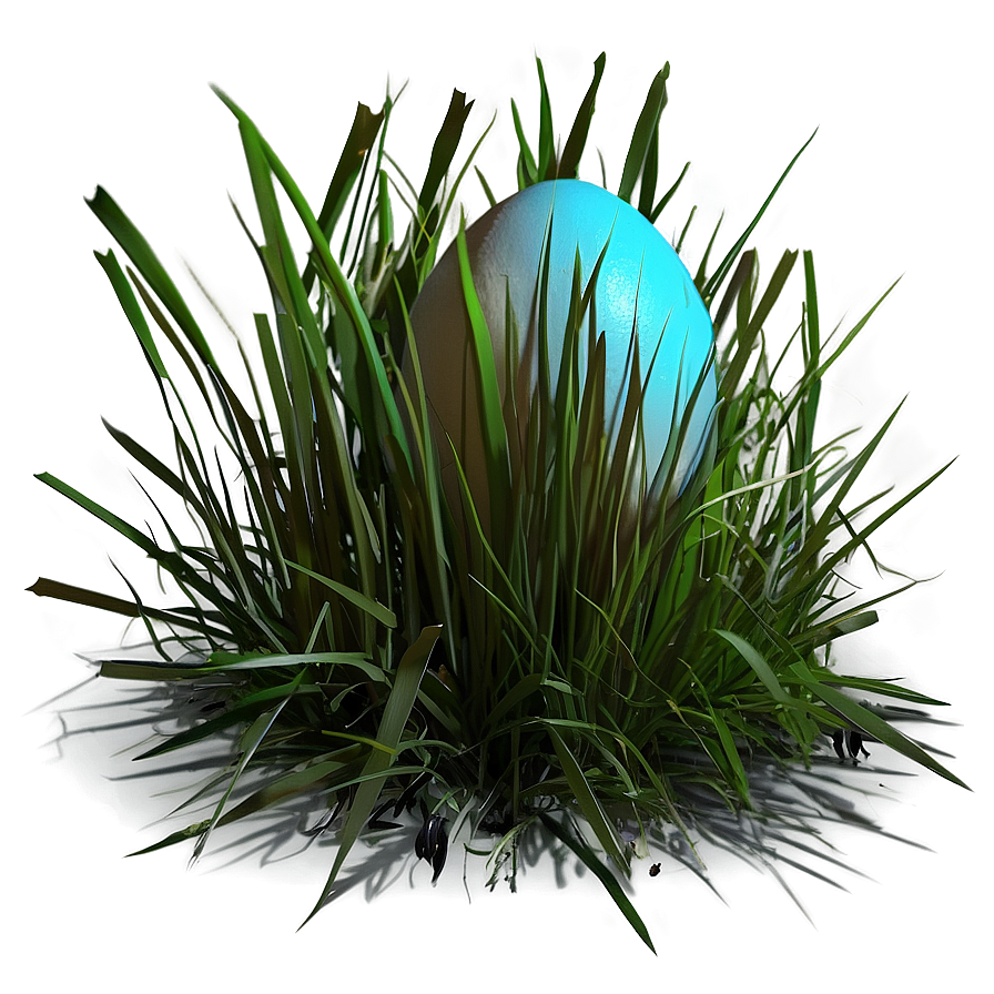 Egg In Grass Png Sbx77 PNG Image