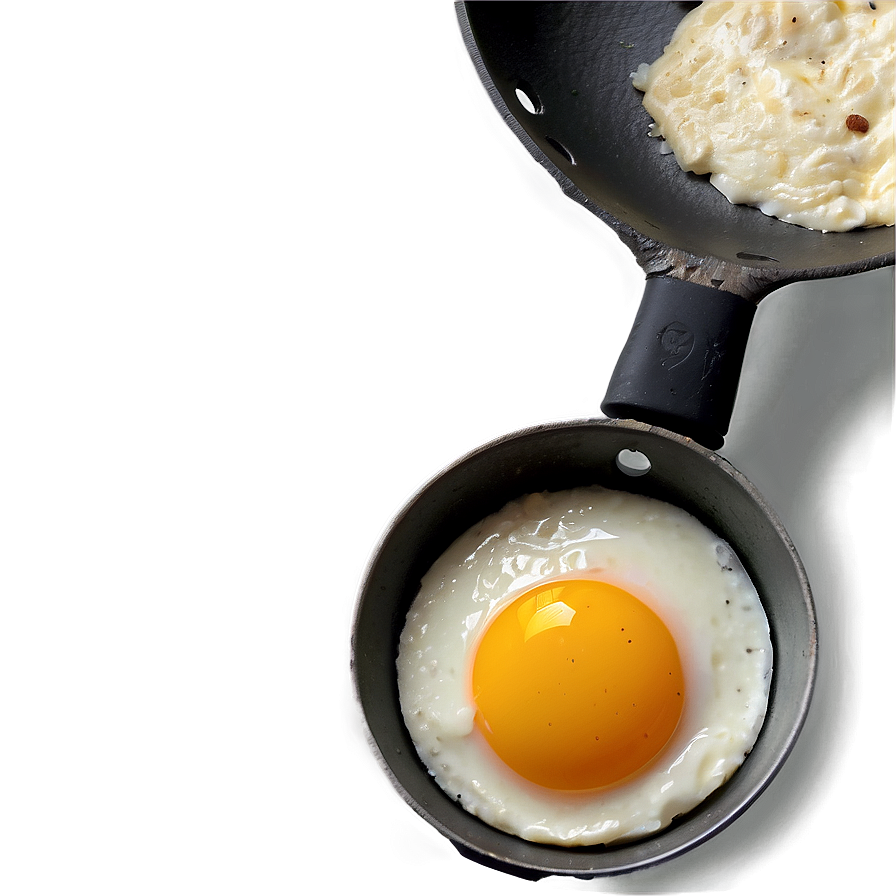 Egg In Pan Png 05042024 PNG Image