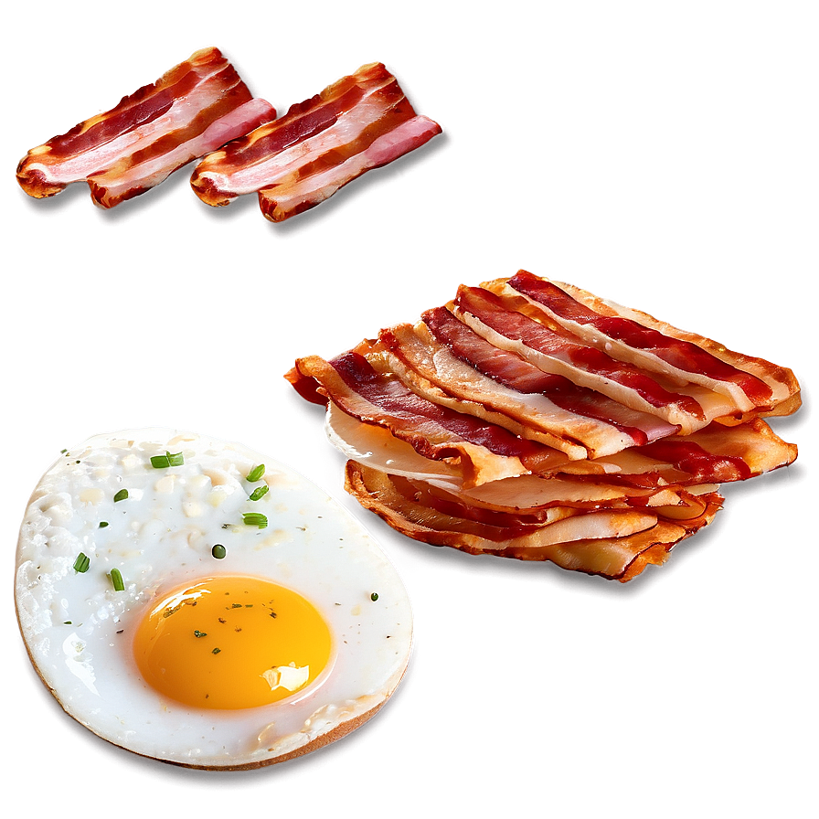 Egg With Bacon Png Fix98 PNG Image