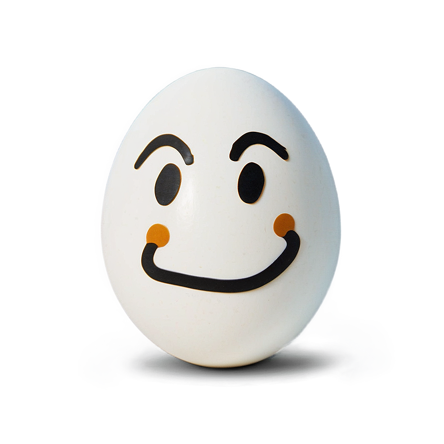 Egg With Face Png Blo18 PNG Image