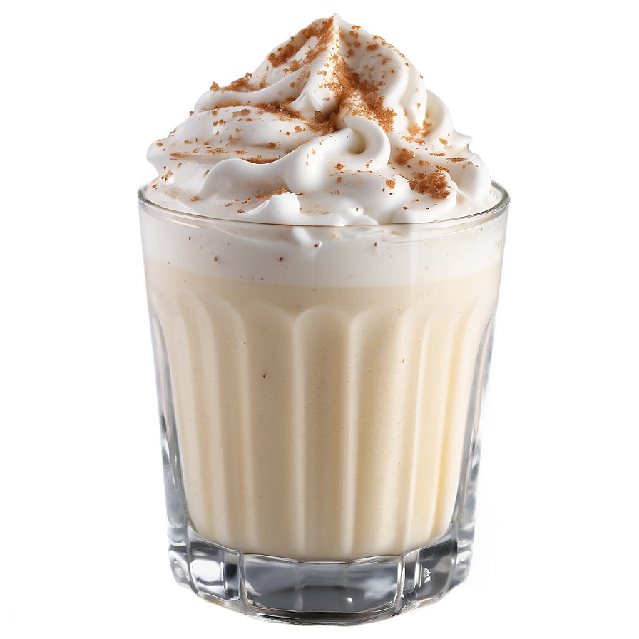 Eggnog Milkshake Png Qtc PNG Image