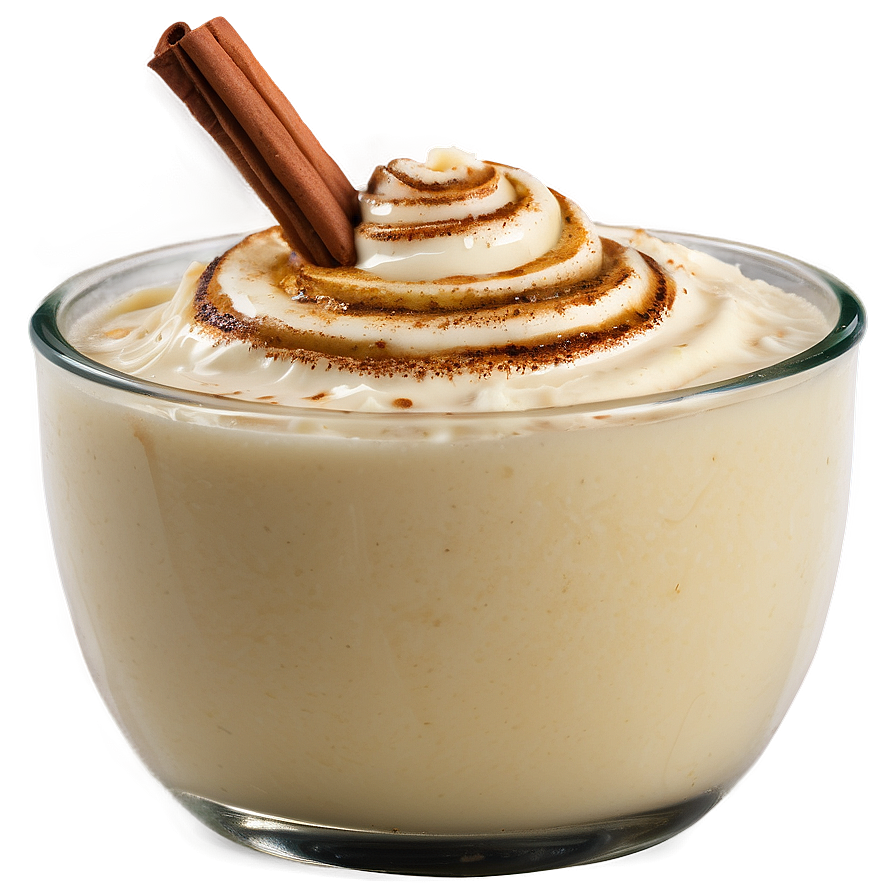 Eggnog With Cinnamon Swirl Png Oyb PNG Image